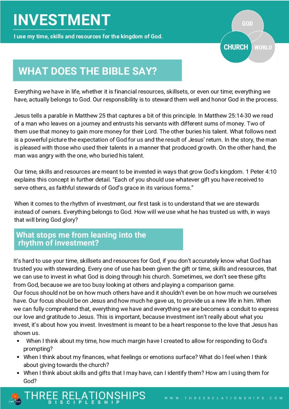 Investment Rhythm Story